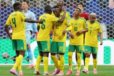 Sudáfrica hizo historia y avanzó a los 16avos de final del Mundial