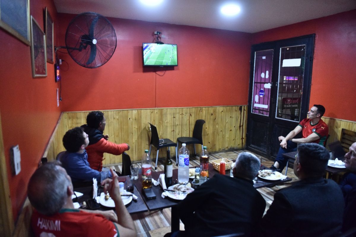 CENA DE LUJO. Todos los presentes fueron agazajados con los platos estrellas de 