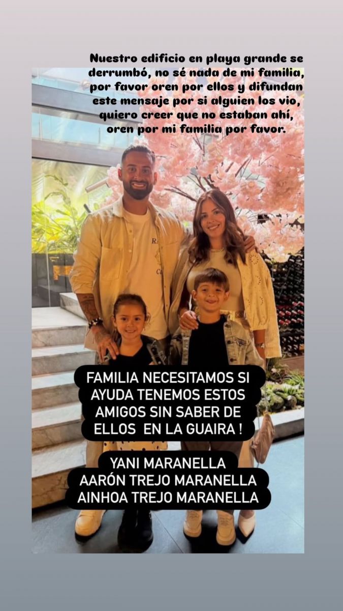 No sé nada de mi familia: el dramático pedido del futbolista argentino Lucas Trejo tras el derrumbe en Venezuela