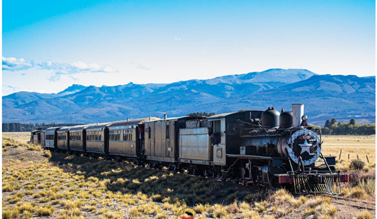 El Maitén, capital del tren de trocha ancha. 