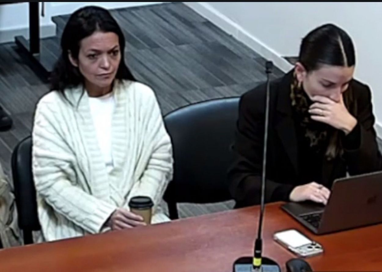 COMPLICADA. Justina Gordillo, ex pareja del imputado del femicidio.