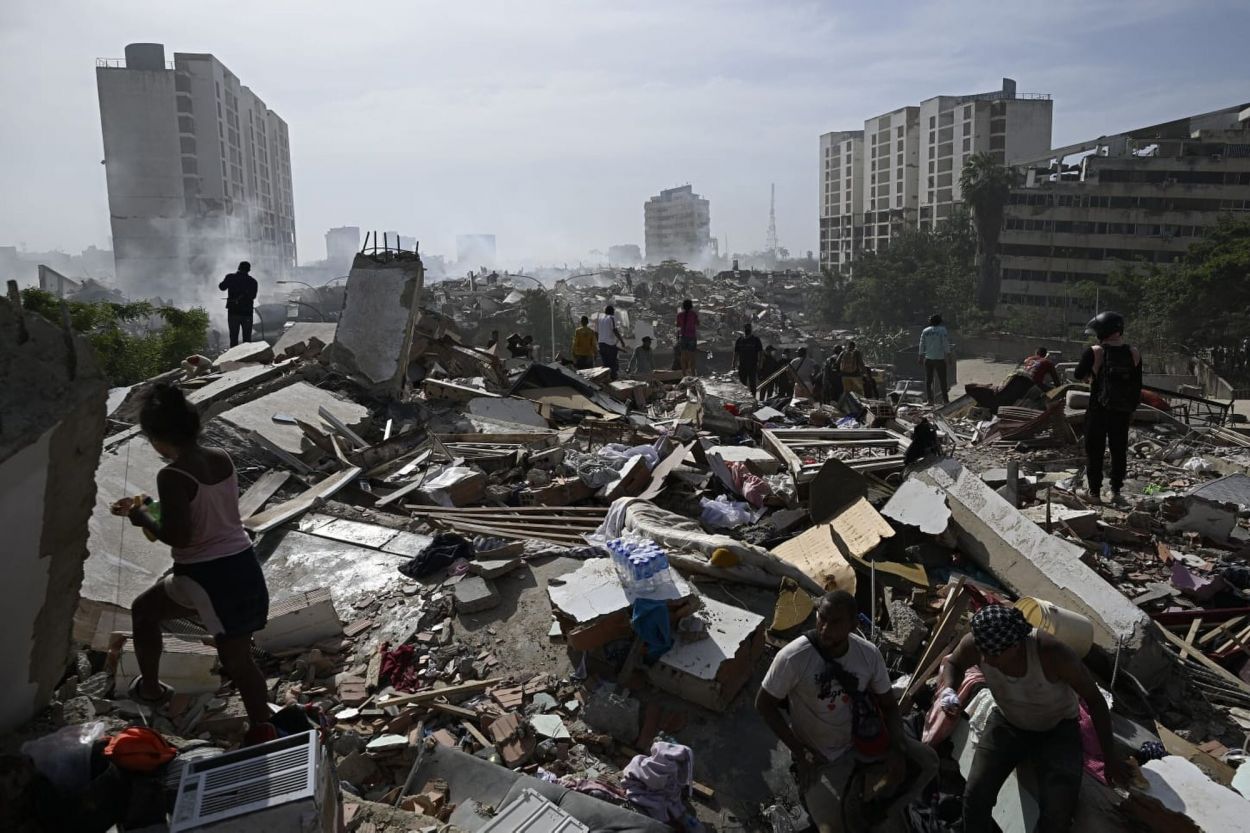 DEVASTACIÓN. La ciudad de Caira del Mar nunca volverá a ser la misma.