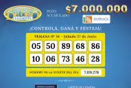Los Números de Oro de LA GACETA del 27 de junio de 2026