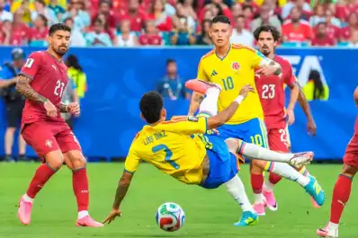 Colombia empató ante la Portugal de Cristiano, ganó el Grupo K y jugará contra Ghana en la próxima fase