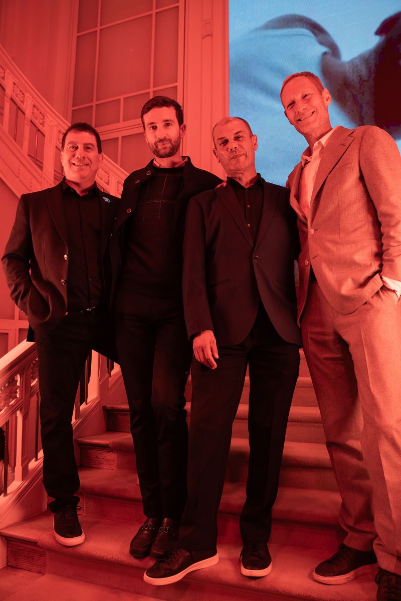 Eduardo Wolf, Aymar de Chergé, Vice President Marketing Americas, Yvan Jacqueline, President Americas de INITIO Parfums Privés y Roberto Araneda, Director of Sales LATAM.