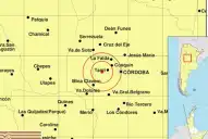 Sismo en Córdoba: dónde fue el epicentro del temblor de 2,7 grados y qué informó el Inpres