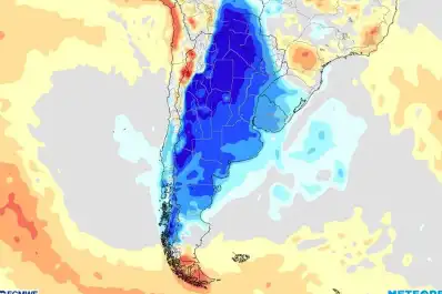 Frente frío y aire polar: las provincias más afectadas por las temperaturas mínimas en el comienzo de julio