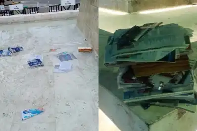 Indignación en Jujuy: vandalizaron una bliblioteca popular y arrojaron los libros a una fuente
