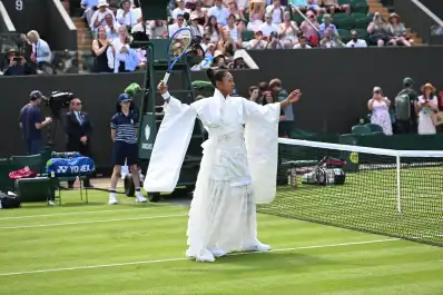 Naomi Osaka sorprendió en Wimbledon con un kimono inspirado en Kill Bill antes de su debut