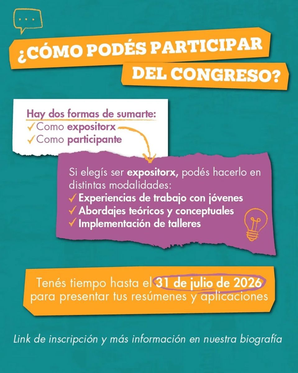 BECAS DISPONIBLES. La ayuda cubre alojamiento, comidas y traslados internos durante los días del Congreso Ana Frank.