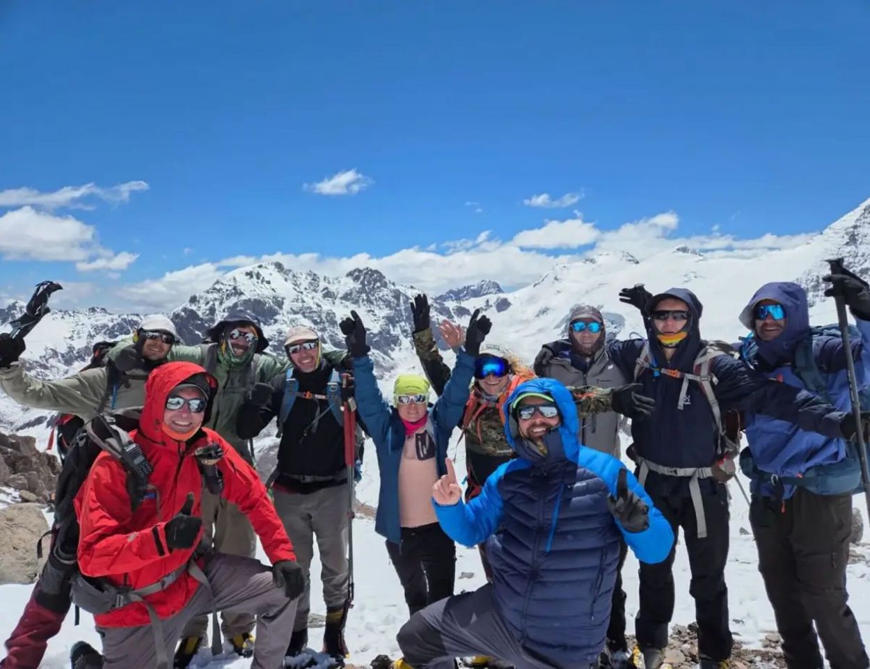 FUTURO. La mujer ya logró la cima de siete cumbres y va por más.