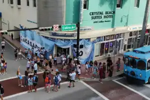 Así es la Pequeña Buenos Aires, el punto de encuentro de los hinchas de la Selección