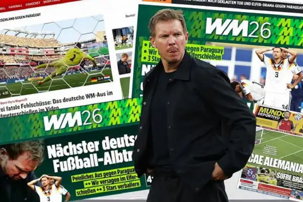 La dura reacción de la prensa alemana tras la eliminación del Mundial 2026: críticas a Nagelsmann y un fiasco histórico