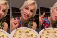 La pizza sin harina de Ingrid Grudke: la receta fácil que se hace con papa y en sartén