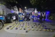 Secuestraron 71 kilos de marihuana durante un operativo en la frontera con Bolivia