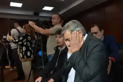 La presentación formal de Alberto Lebbos ante el Ministerio de Justicia de la Nación