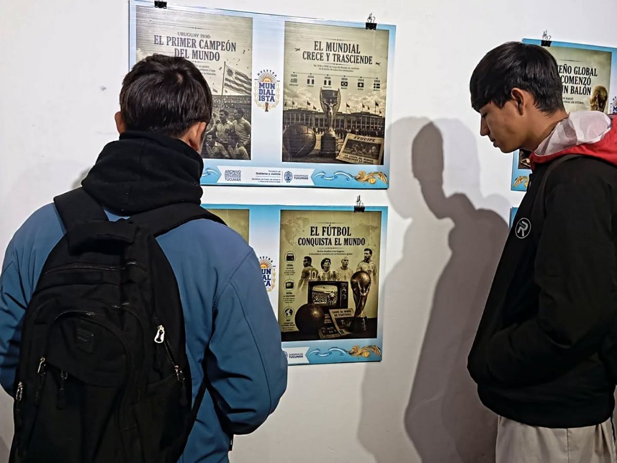 Historia viva del fútbol: se inauguró en Tucumán la Muestra Mundialista 1930–2026