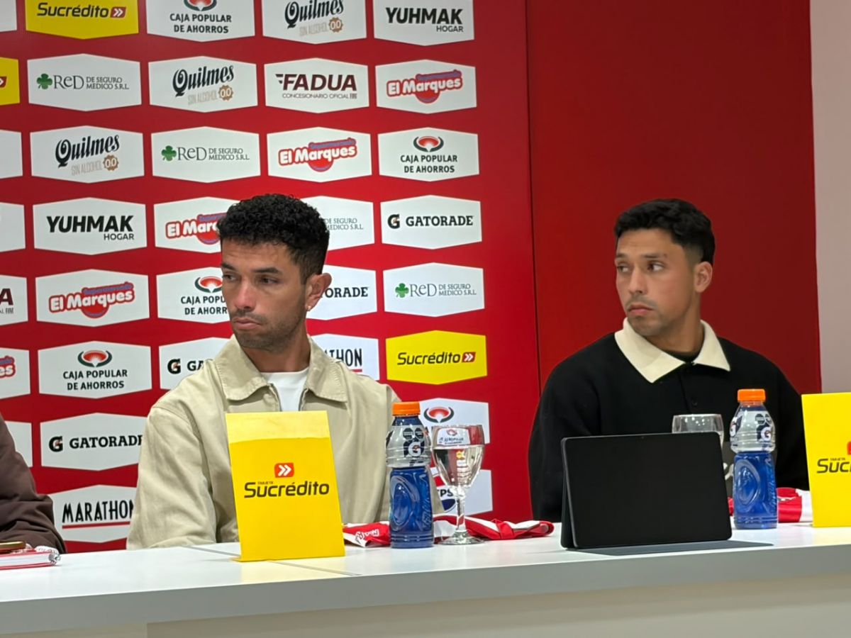 JERARQUÍA. Gabriel Carabajal y Álvaro Veliez reforzarán el mediocampo y el ataque del equipo dirigido por Alejandro Orfila.