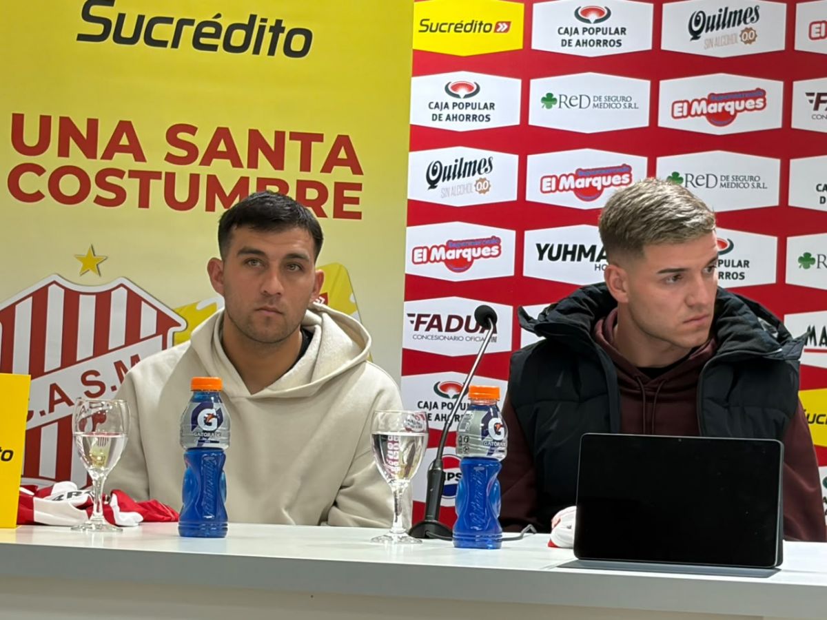 NUEVAS CARAS. Ayala y Cabrera buscarán ganarse un lugar en el equipo durante la segunda rueda.