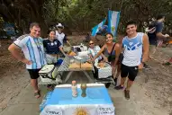 LA GACETA, en Miami: una familia salteña vende empanadas para comprar entradas y alentar a la Selección