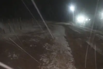 La ola polar provocó en Tafí del Valle la primera nevada de la temporada