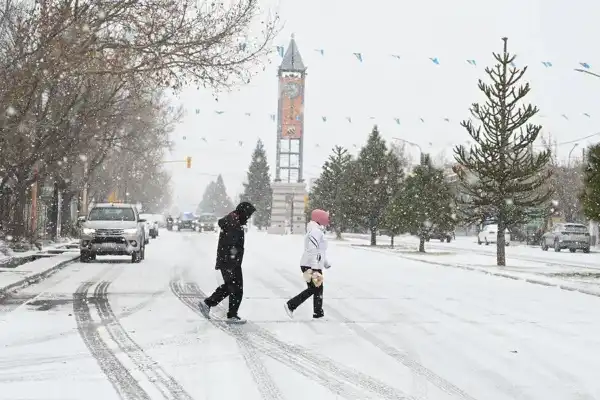 Ola de frío extremo en Argentina: la nieve sorprendió a varias provincias y las imágenes se volvieron virales