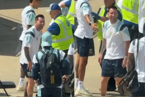 Miguel Martín le puso acento tucumano a la risa de Messi y el video es furor en las redes sociales