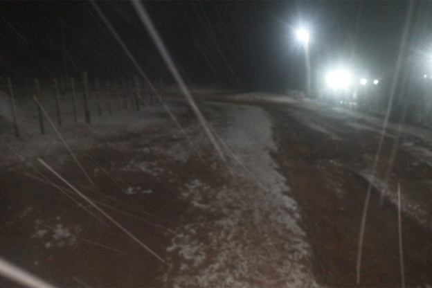 Ola polar en Tafí del Valle: El Pinar, Las Carreras y La Quebradita amanecieron nevadas