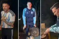 Nadie esperaba este video: los dobles de la Selección argentina sorprendieron con una parodia viral