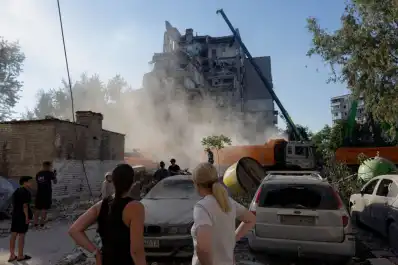 Un masivo ataque ruso contra Kiev dejó 27 muertos