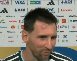 Qué tenía Lionel Messi en la frente después del partido de la Selección contra Cabo Verde