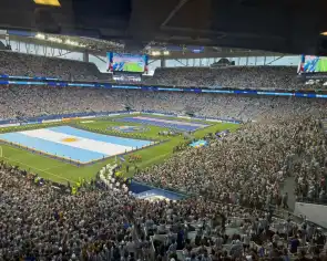 Los hinchas argentinos fueron locales en Miami