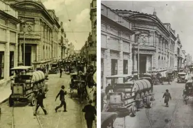 Recuerdos fotográficos: 1927. Dos imágenes casi iguales del “Tucumán moderno”