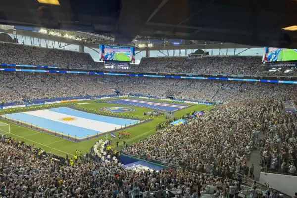 Los hinchas argentinos fueron locales en Miami