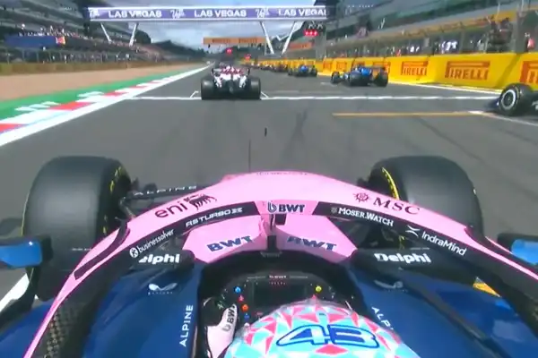 VIDEO Reviví la largada de Colapinto en Silverstone: pasó del puesto 19 al 14