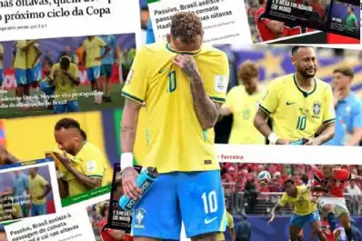 Los medios brasileños fulminaron a la Canarinha tras la eliminación del Mundial 2026