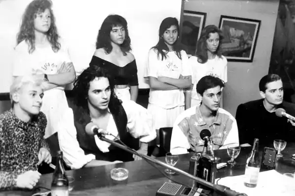 Recuerdos fotográficos: 1991. Chicos se accidentan por ver a los Loco Mía en Tucumán