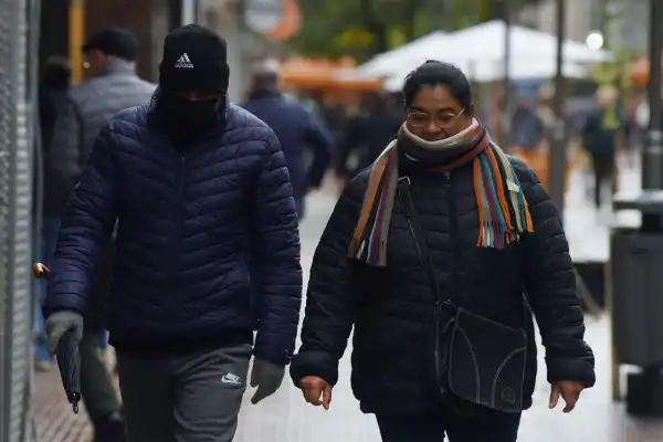 ¿La mañana más fría del año? El lunes comenzó con una sensación térmica de -1 °C