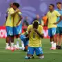 Las lágrimas de Neymar y el perdón de Marquinhos: así reaccionó Brasil tras un nuevo golpe mundialista