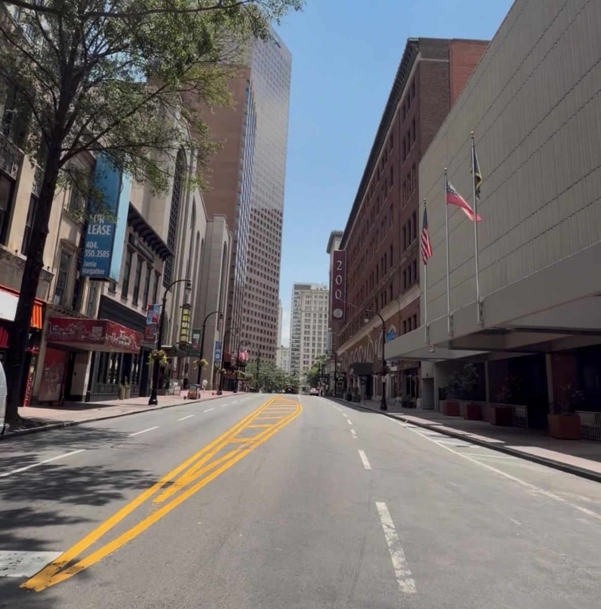 PAISAJE URBANO. Atlanta es una de las ciudades principales de Estados Unidos.