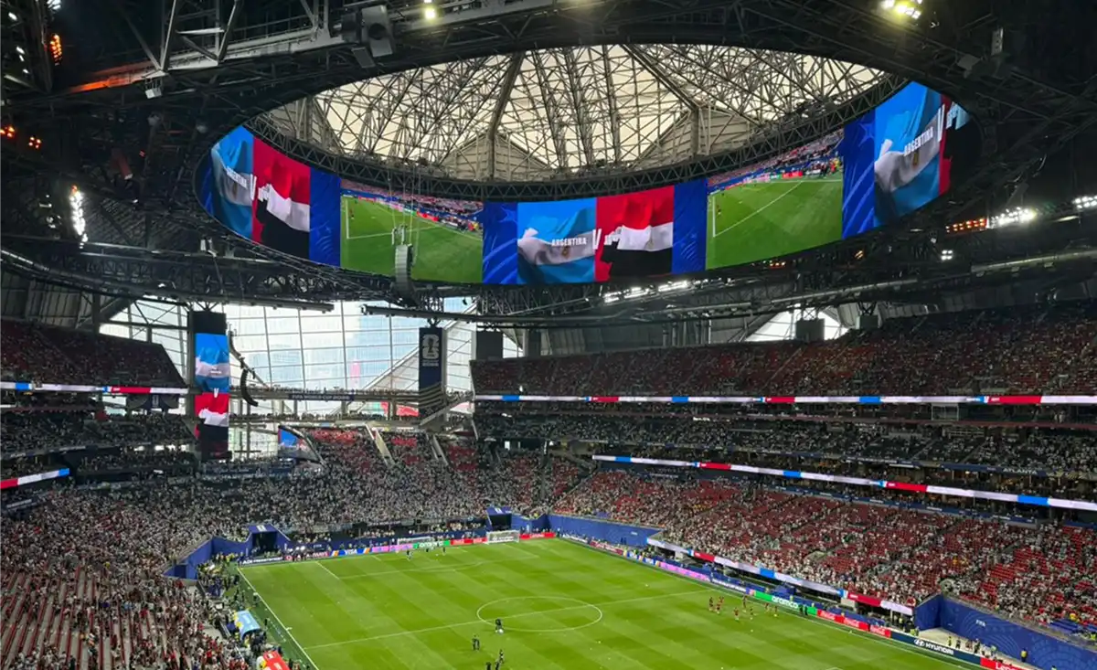 Cómo el Atlanta Stadium “borró” a la NFL para convertirse en una de las casas del Mundial