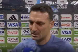 Ya está...: Scaloni no pudo contener las lágrimas tras la histórica remontada de la Selección
