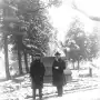 Recuerdos fotográficos: la estatua Parábola, bajo la nevada de 1920 en la plaza Independencia