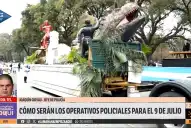 Vigilia por el 9 de Julio: cómo son los cortes de tránsito y el operativo con más de 2.000 policías