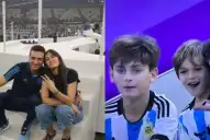 El tierno abrazo de Scaloni con su familia tras el triunfo de Argentino: así están sus hijos hoy