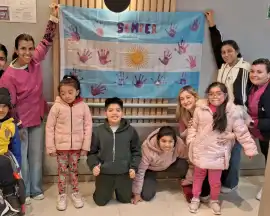 La bandera que nació en un centro de rehabilitación y llegó al Mundial