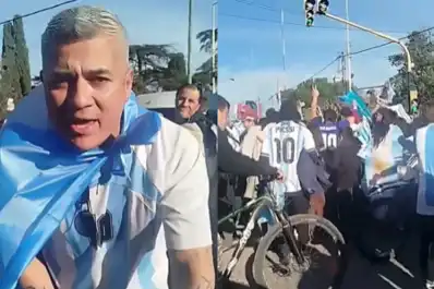 Tragedia en Cañuelas: se conoció el último video con vida del hombre que murió tras recibir un piedrazo durante los festejos por la Selección