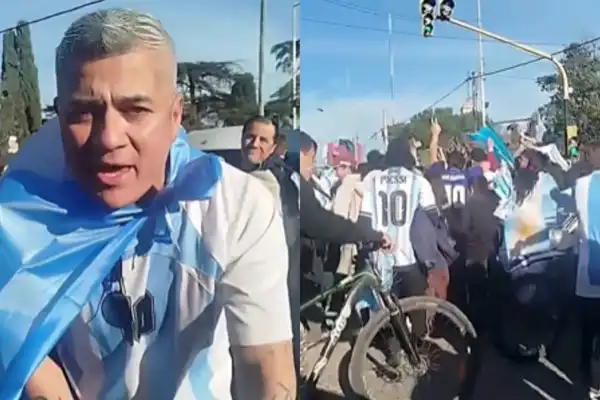 Tragedia en Cañuelas: se conoció el último video con vida del hombre que murió tras recibir un piedrazo durante los festejos por la Selección
