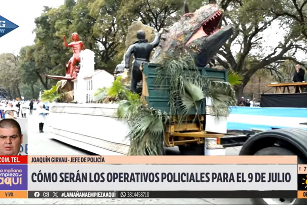 Vigilia por el 9 de Julio: cómo son los cortes de tránsito y el operativo con más de 2.000 policías