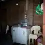 Laguna de Robles, donde el Mundial se vive entre radios, televisores y caminos de tierra